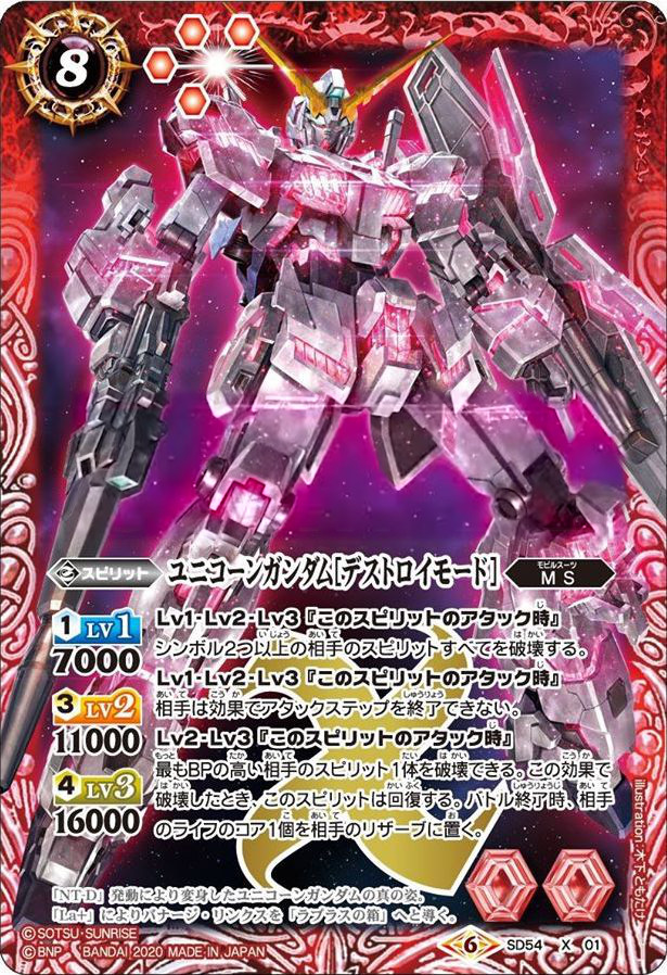 2020/6)(SECRET)ユニコーンガンダム[デストロイモード]【X-SEC