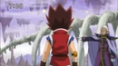 Vargas offering Tsurugi something.