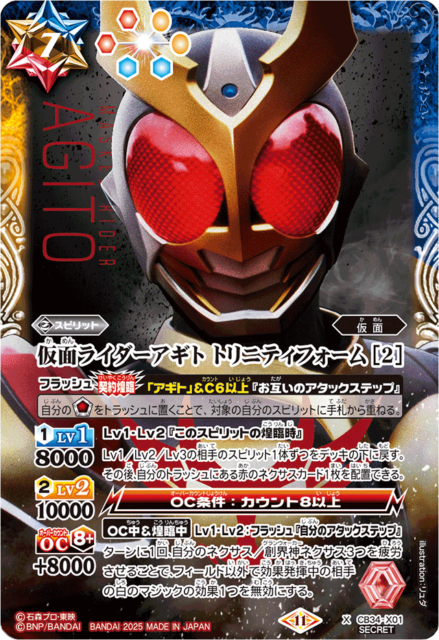 2024/10)(SECRET)仮面ライダーアギト グランドフォーム【契約X