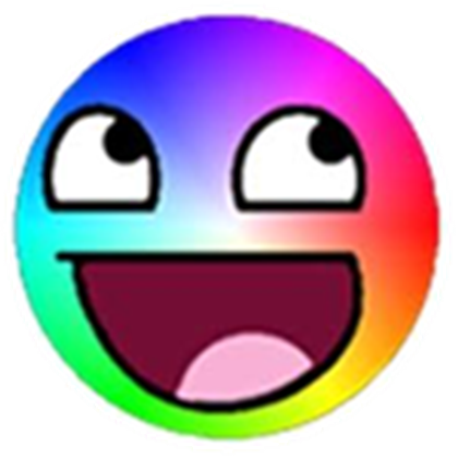 Download and share clipart about Rainbow Epic Smiley Face Roblox - Roblox T  Shirt Epic Face, Find more high quality free tran…