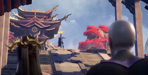 Xiao Li gathering forces to attack on Misty Cloud Sect at Xiao Gate