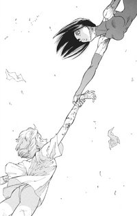 Alita saves Lou