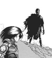 Alita encounters her old master in a vision