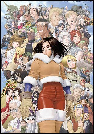 Anime Battle Angel Alita HD Wallpaper