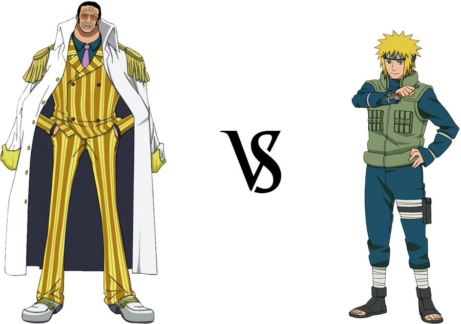 Borsalino Kizaru vs. Minato Namikaze BattleArena Wiki Fandom