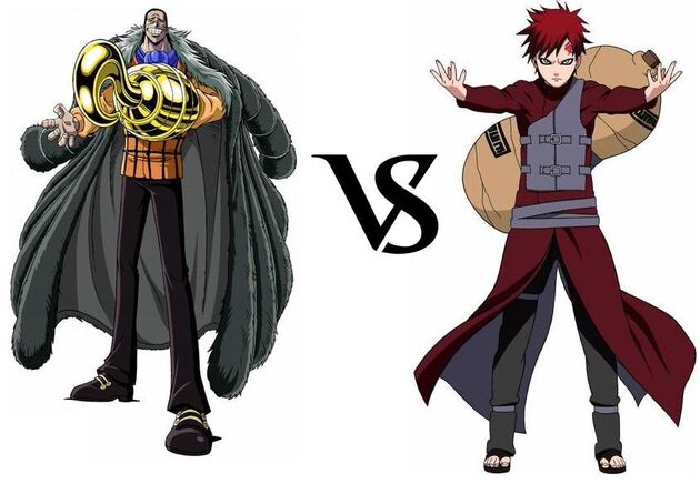 Crocodile vs. Gaara