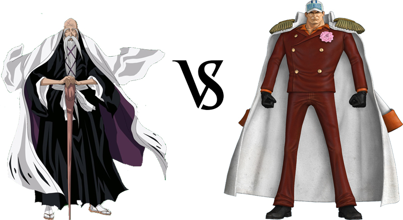 Genryūsai Shigekuni Yamamoto vs. Sakazuki Akainu | BattleArena Wiki ...