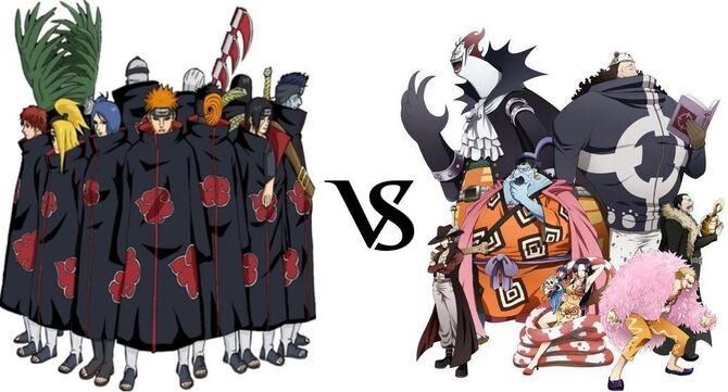 Akatsuki vs. Shichibukai