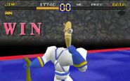 Earthworm Jim from Battle Arena Toshinden