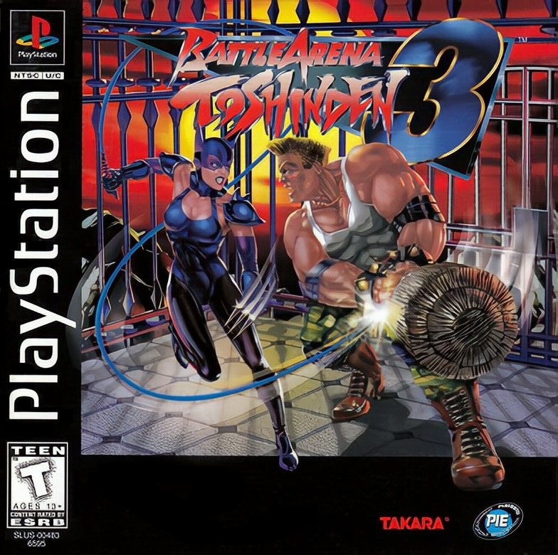 battle arena toshinden ps1