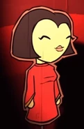 Cleo in a cutscene