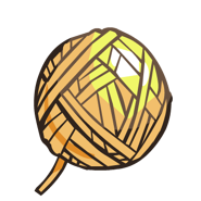 BBT Golden Yarn Head "Yarn, it's a ball!"
