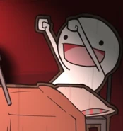 Cleo reading Mom a bedtime story