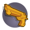 Laser pistol icon