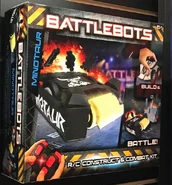 The mock packaging of the toy.