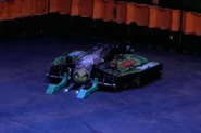 Banshee during BattleBots Proving Ground in 2023.