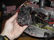 Rambite's burnt speed controller post-fight.