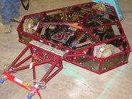 Another view of Puck in the pits