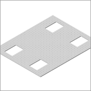 CAD model of MosFet On Steroids' base plate.