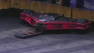 Hellfire during BattleBots Proving Ground in 2023.