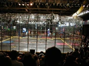 Orlando Commando fighting Stealthbot.