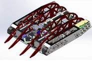 CAD of Aegis, underneath its shell.