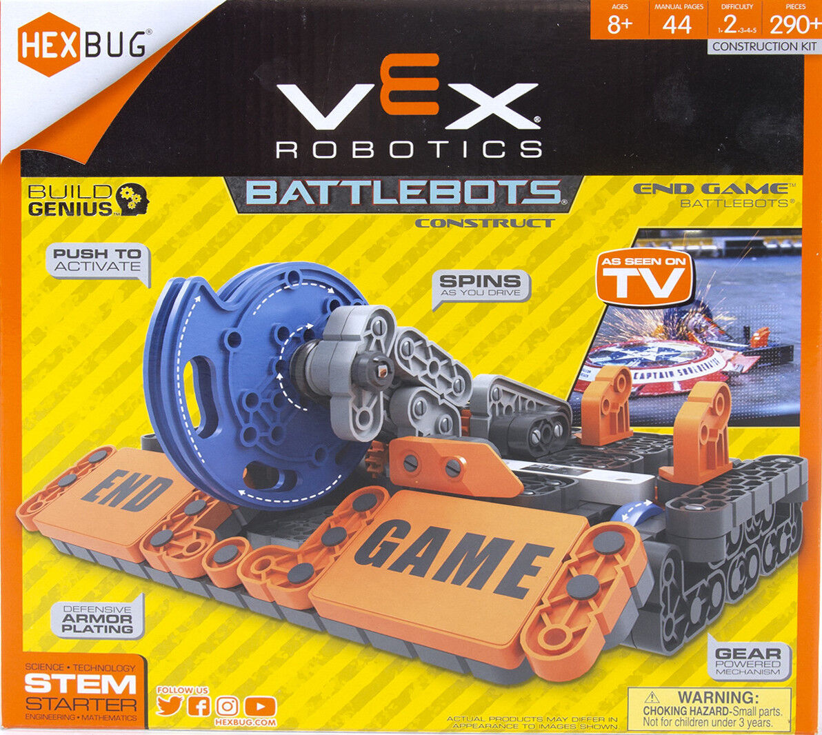 End Game/VEX Robotics, BattleBots Wiki