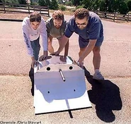 La Machine with its team during Season 3.0.