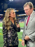 Molly McGrath with ESPN in 2022.