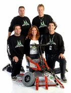 The team with Tazbot.