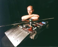 Dan Danknick Hazard.jpg (21 KB) Dan Danknick pictured with Hazard.