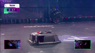 A similar hazard claims a victim during Bitva Robotov in October 2023.