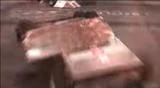 Both Karl and Edge gets slammed into the spikestrip by an unknown robot during a rumble