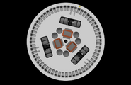 A look at Shellshock's kiwi drive and wheel positioning.