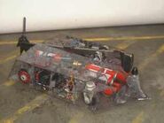 KillerHurtz during Series 4 of Robot Wars.
