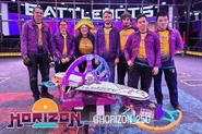 Team Horizon during BattleBots Proving Ground.
