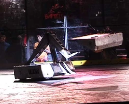 Toro flips Voltronic while on Nash Bridges.