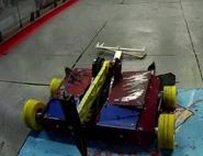 Extinguisher during Robot Ruckus in 2022.