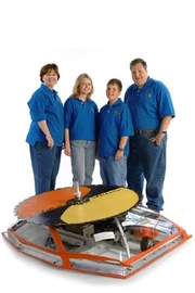 The Shellhouse family with Wack-a-Tron