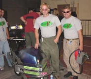 Team Shrapnel with Mechavore in The Pits during Season 5.0.