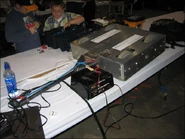 Metallic Mayhem in The Pits during the 2005 Rochester R3 event.