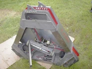 The underneath of Y-Pout, showcasing its internal navbot.