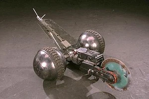 The Master during the 1996 Robot Wars event.