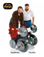 Greg Trey Ginsu.jpg (99 KB) Greg Munson (left) and Trey Roski with Ginsu.