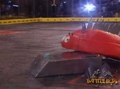Shish-ka-bot gets smothered by Mecha Tentoumushi.