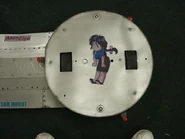 Evil Twins' left module, featuring a decal portraying Miyuki Kobayakawa from the anime You're Under Arrest.