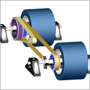 Drive setup of MosFet On Steroids in CAD.