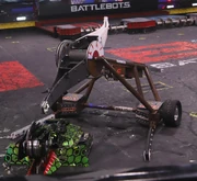 Mammoth collects Kraken and takes it to the corner.