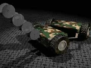 An render of Agrippa with a camouflage paint scheme.