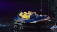 Manta being wheeled out during Proving Ground.